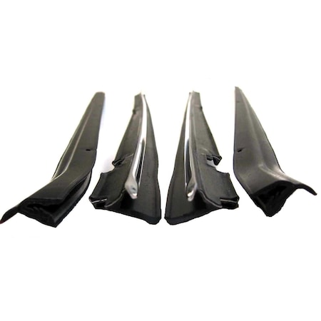 Fairchild Industries Kf2066 - 1987-1993 Ford Mustang Belt Weatherstrip Kit KF2066